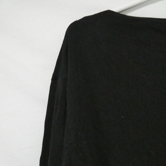 JOE FRESH | small | Black Long Sleeve Pullover Shirt - Picture 10 of 14